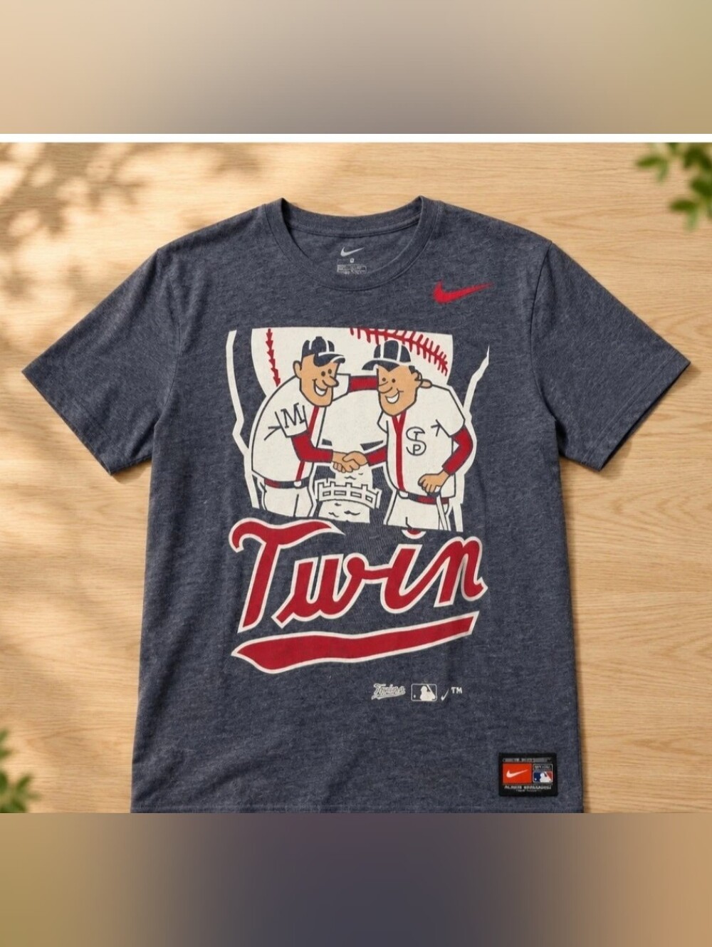 Minnesota Twins Nike Men's Large Twin Cities Graphic T-Shirt